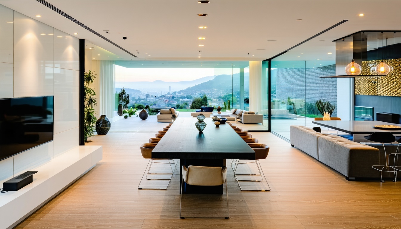 Interior of city apartment in Thailand